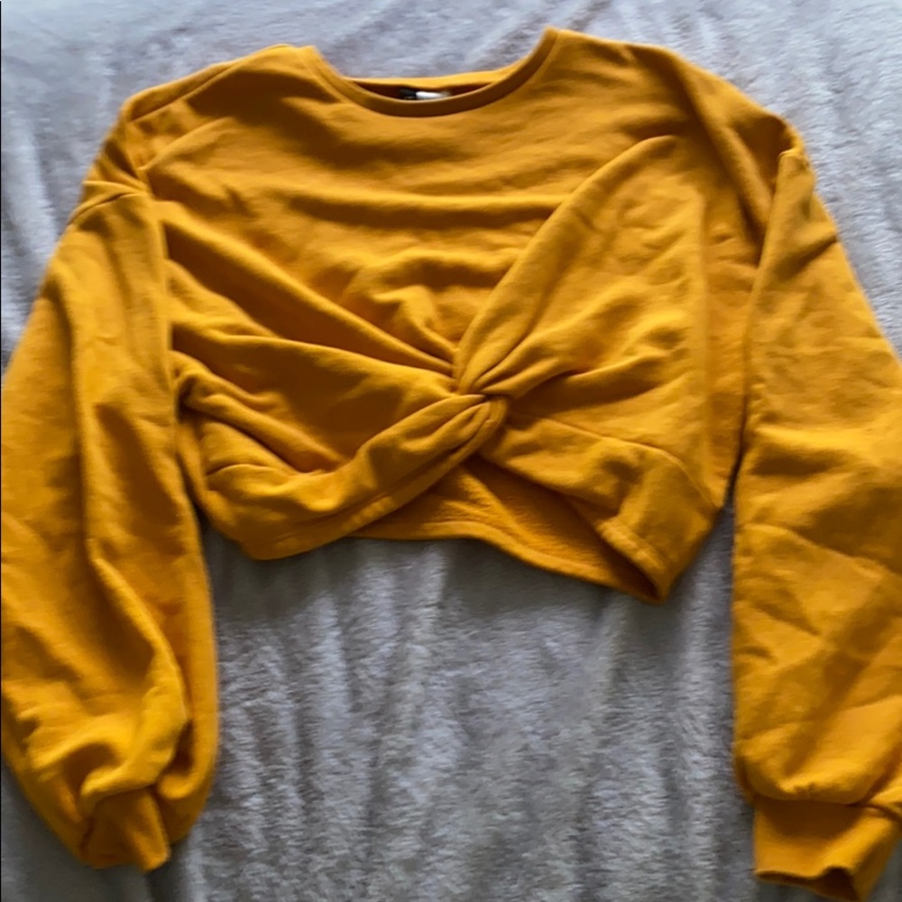Cropped sweater